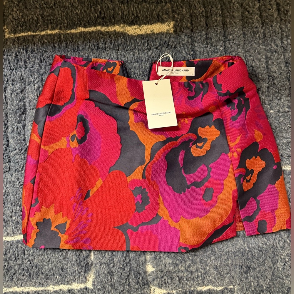Amanda Uprichard Dale Skort in Multi Pink XS